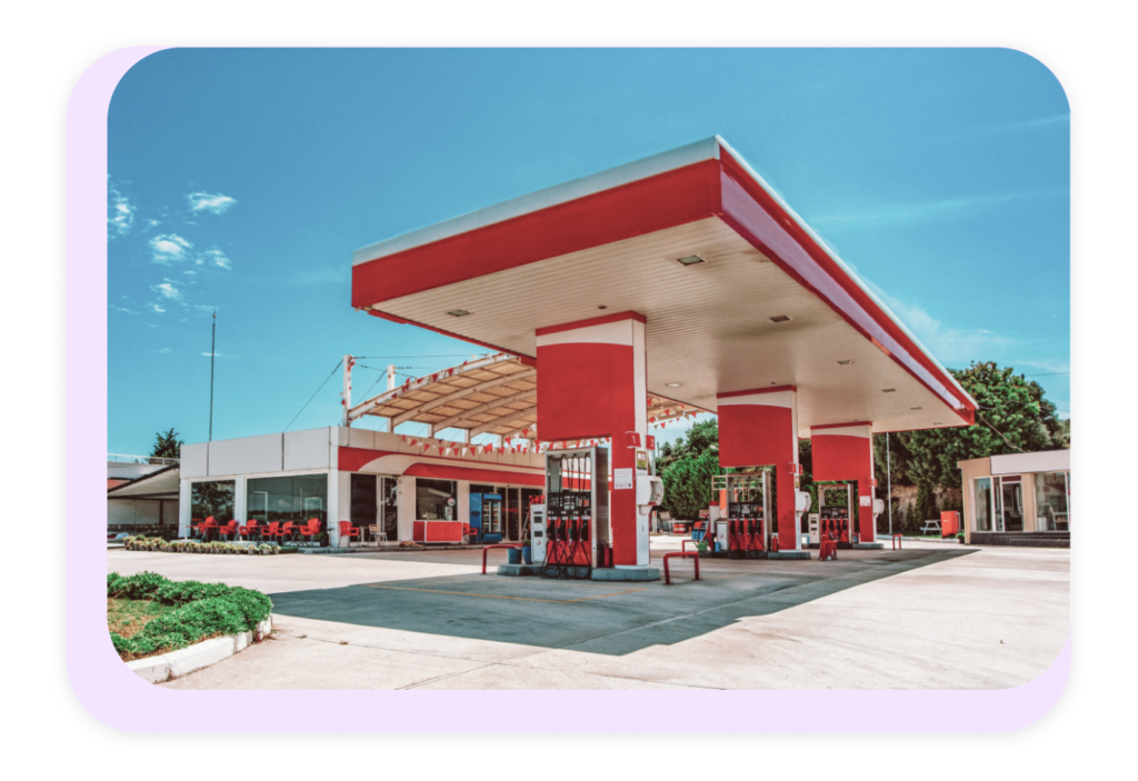 gas station and convenience store