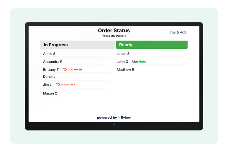 order ready board