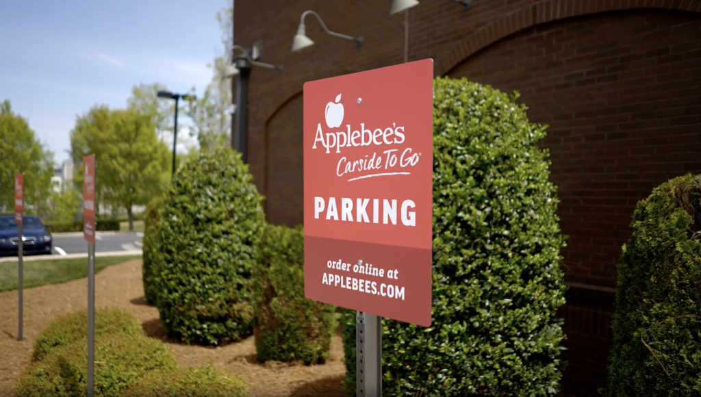 applebee's carside to go with flybuy pickup